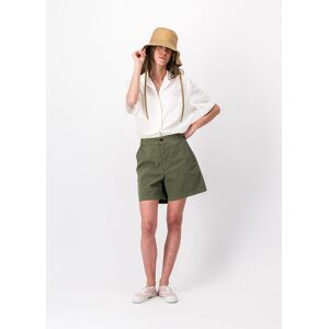 SHORT LORENZO En gabardine inconique KAKI 34,36,38,40,42