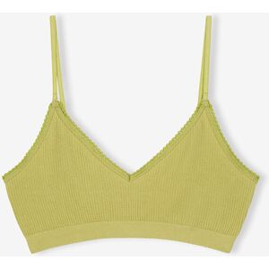 BRASSIERE En côtes coton polyamide VERVEINE T1,T2