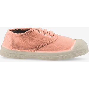 TENNIS LACETS ENFANT En coton OEKO-TEX ROSE 23,24,25,26,27,28,29,30,31,32,33,34,35