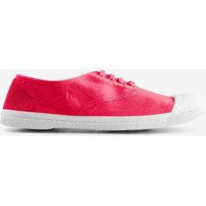 TENNIS LACETS FEMME En coton OEKO-TEX ROSE INDIEN 36,37,38,39,40,41