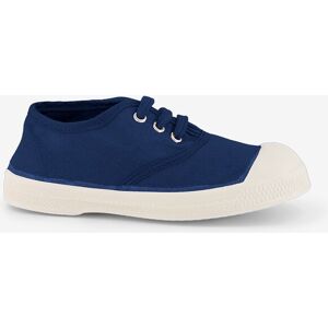 TENNIS LACETS ENFANT En coton OEKO-TEX INDIGO 23,29,30,34,35