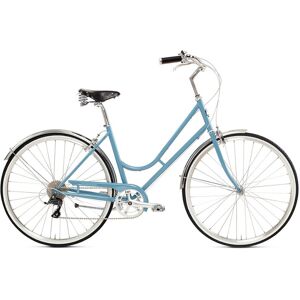 Vélo hollandais Siech Cycles Comfy Lady 8V Bleu - Publicité Vélo hollandais Siech Cycles Comfy Lady 8V Bleu - Publicité