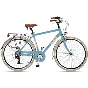 Vélo de ville Via Veneto Elegance 28" Man 6V Bleu - Publicité Vélo de ville Via Veneto Elegance 28" Man 6V Bleu - Publicité