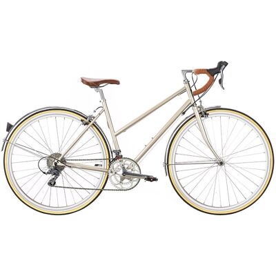 Vélo Ville 6KU Helen 16V Champagne - Publicité Vélo Ville 6KU Helen 16V Champagne - Publicité