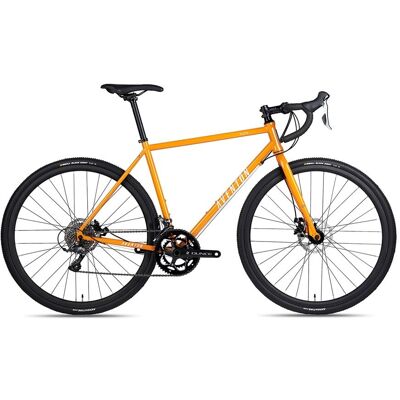 Vélo Gravel Aventon Kijote Sunset Yellow - Publicité Vélo Gravel Aventon Kijote Sunset Yellow - Publicité