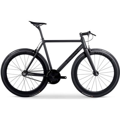 Vélo fixie et Single-speed Darkside Mannheim Urban FB CF Noir Stealth - Publicité Vélo fixie et Single-speed Darkside Mannheim Urban FB CF Noir Stealth - Publicité