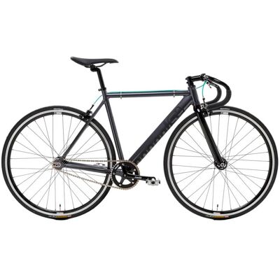 Vélo single-speed Csepel Royal Alu Gris - Publicité Vélo single-speed Csepel Royal Alu Gris - Publicité