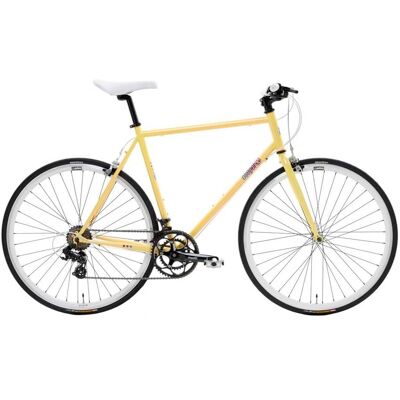 Vélo de ville Csepel Torpedo 3 1.0 Jaune - Publicité Vélo de ville Csepel Torpedo 3 1.0 Jaune - Publicité