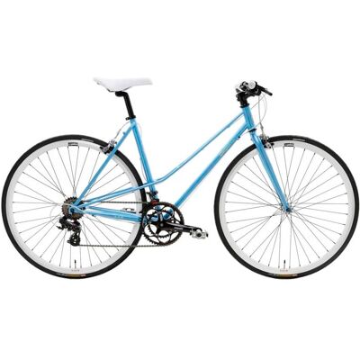 Vélo de ville Csepel Torpedo 3 1.0 Lady Bleu - Publicité Vélo de ville Csepel Torpedo 3 1.0 Lady Bleu - Publicité