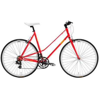 Vélo de ville Csepel Torpedo 3 1.0 Lady Rouge - Publicité Vélo de ville Csepel Torpedo 3 1.0 Lady Rouge - Publicité