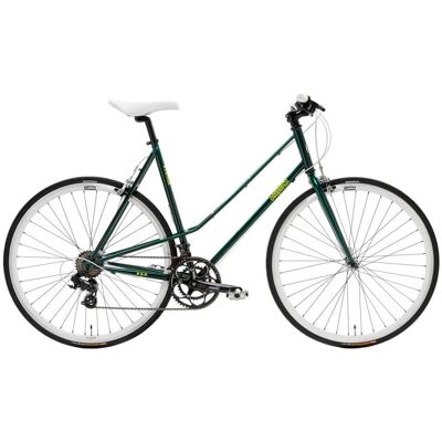 Vélo de ville Csepel Torpedo 3 1.0 Lady Vert - Publicité Vélo de ville Csepel Torpedo 3 1.0 Lady Vert - Publicité
