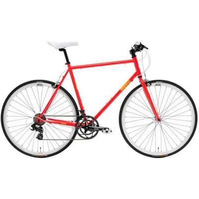 Vélo de ville Csepel Torpedo 3 1.0 Rouge - Publicité Vélo de ville Csepel Torpedo 3 1.0 Rouge - Publicité