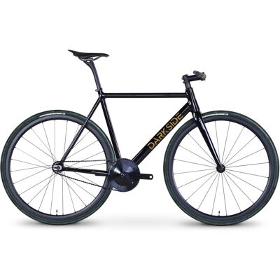 Vélo de piste Darkside Mannheim Cross FB AL Noir Brillant - Publicité Vélo de piste Darkside Mannheim Cross FB AL Noir Brillant - Publicité