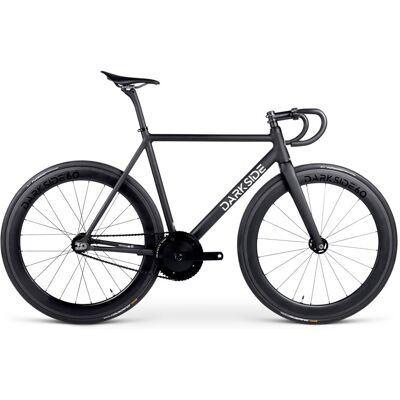 Vélo de piste Darkside Mannheim Track DB CF Noir Mat - Publicité Vélo de piste Darkside Mannheim Track DB CF Noir Mat - Publicité