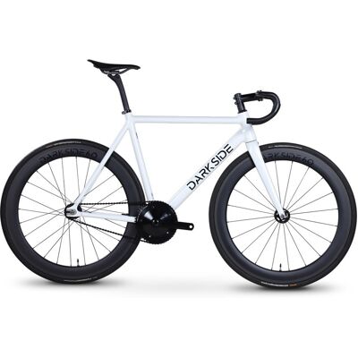 Vélo de piste Darkside Mannheim Track DB CF Blanc - Publicité Vélo de piste Darkside Mannheim Track DB CF Blanc - Publicité