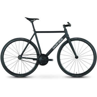 Vélo de piste Darkside Mannheim Track FB AL Noir Mat - Publicité Vélo de piste Darkside Mannheim Track FB AL Noir Mat - Publicité