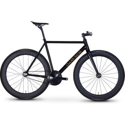 Vélo de piste Darkside Mannheim Track FB CF Noir Brillant - Publicité Vélo de piste Darkside Mannheim Track FB CF Noir Brillant - Publicité
