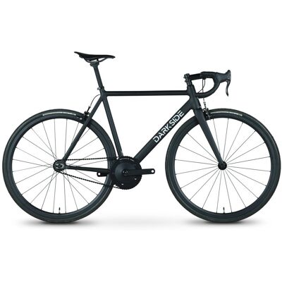 Vélo fixie et Single-speed Darkside Mannheim Urban Cross DB AL Noir Mat - Publicité Vélo fixie et Single-speed Darkside Mannheim Urban Cross DB AL Noir Mat - Publicité