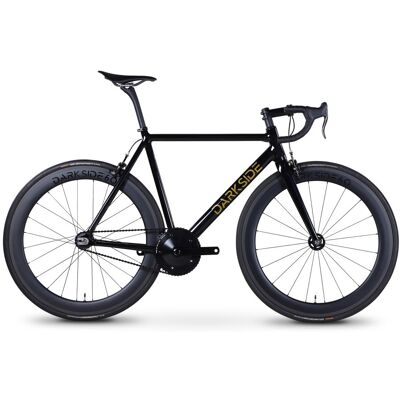 Vélo fixie et Single-speed Darkside Mannheim Urban DB CF Noir Brillant - Publicité Vélo fixie et Single-speed Darkside Mannheim Urban DB CF Noir Brillant - Publicité