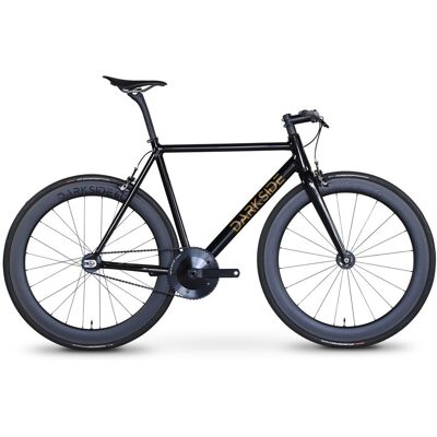 Vélo fixie et Single-speed Darkside Mannheim Urban FB CF Noir Brillant - Publicité Vélo fixie et Single-speed Darkside Mannheim Urban FB CF Noir Brillant - Publicité