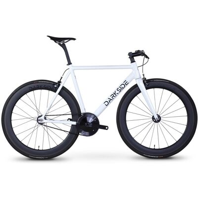 Vélo fixie et Single-speed Darkside Mannheim Urban FB CF Blanc - Publicité Vélo fixie et Single-speed Darkside Mannheim Urban FB CF Blanc - Publicité