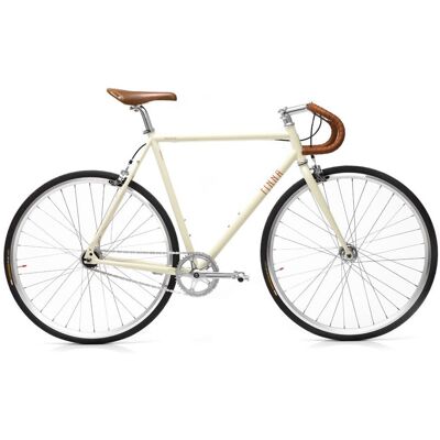 Finna Cycles Vélo Fixie Finna Velodrome Vanille - Publicité Finna Cycles Vélo Fixie Finna Velodrome Vanille - Publicité