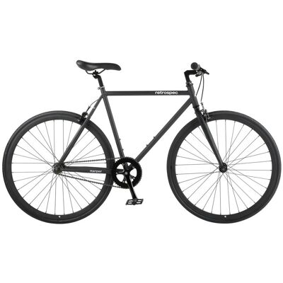 Vélo Fixie Retrospec Harper - Matte Black - Publicité Vélo Fixie Retrospec Harper - Matte Black - Publicité