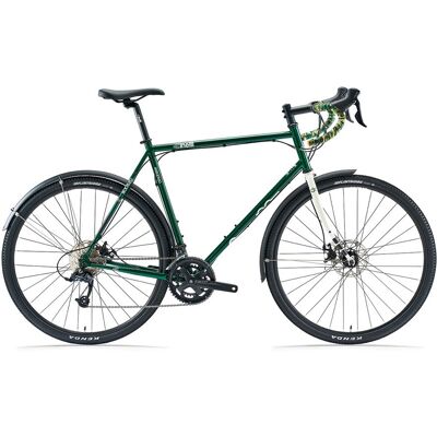Vélo Gravel Cinelli Hobootleg Easy Travel - Forever Green Sword 2x10S - Publicité Vélo Gravel Cinelli Hobootleg Easy Travel - Forever Green Sword 2x10S - Publicité