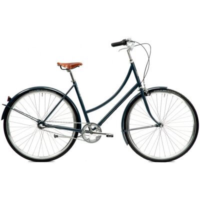 Vélo Urbain Classique Femme Pelago Brooklyn 7C Blue Note - Publicité Vélo Urbain Classique Femme Pelago Brooklyn 7C Blue Note - Publicité