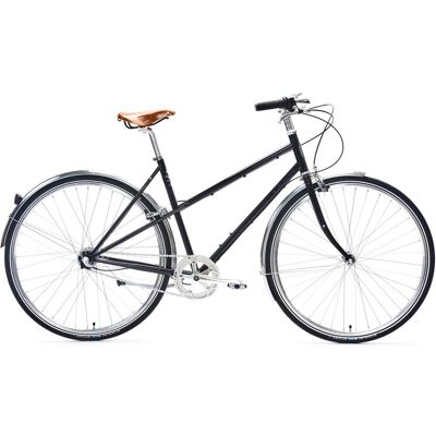 Vélo Urbain Vintage Femme Pelago Capri Noir - Publicité Vélo Urbain Vintage Femme Pelago Capri Noir - Publicité