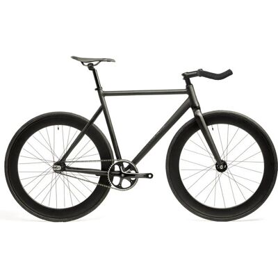 Vélo Rétropédalage Santafixie Raval Matte Black 60 mm - Publicité Vélo Rétropédalage Santafixie Raval Matte Black 60 mm - Publicité