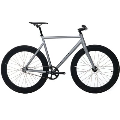 Vélo Fixie Santafixie Raval Matte Grey - Publicité Vélo Fixie Santafixie Raval Matte Grey - Publicité