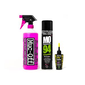 Muc-Off Kit de nettoyage, de protection et de lubrification Muc-Off