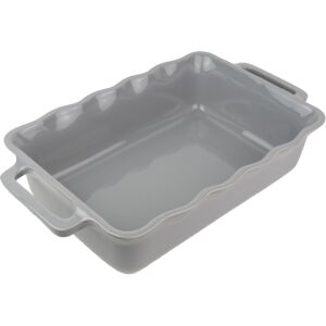 Plat céramique four rectangulaire festonné gris argent 34,5 cm Délices Plat céramique four rectangulaire festonné gris argent 34,5 cm - Publicité Plat céramique four rectangulaire festonné gris argent 34,5 cm Délices Plat céramique four rectangulaire festonné gris argent 34,5 cm - Publicité