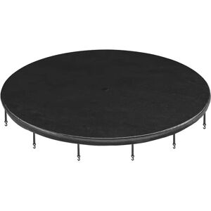 SONGMICS Housse de protection pour trampoline, Noir / Ø 366 cm