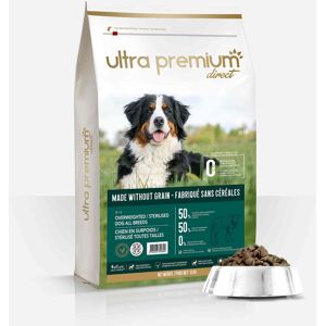 Ultra premium direct Croquettes Light pour Chien Sterilise / Surpoids - Sans Cereales - sac de 12kg