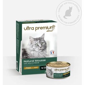 Ultra premium direct Boîtes de Mousse pour Chat Sterilise Sans Cereales ? Natural mousse poulet