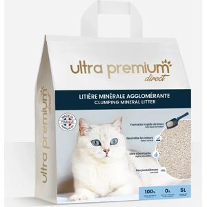 Ultra premium direct Litiere minerale agglomerante 5L - 100% argile naturelle