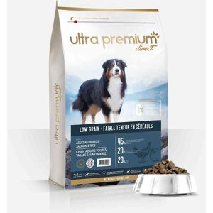 Ultra premium direct Croquettes Super Premium pour Chien Saumon et Riz