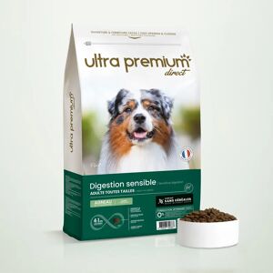 Ultra premium direct Croquettes pour Chien Sensible Toutes Tailles - Sans Céréales - sac de 12kg