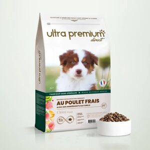 Ultra premium direct Croquettes Sans Céréales au Poulet frais pour Chiot toutes tailles