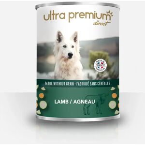 Ultra premium direct 12 Boîtes de Pâtée pour Chien Sans Céréales - Agneau