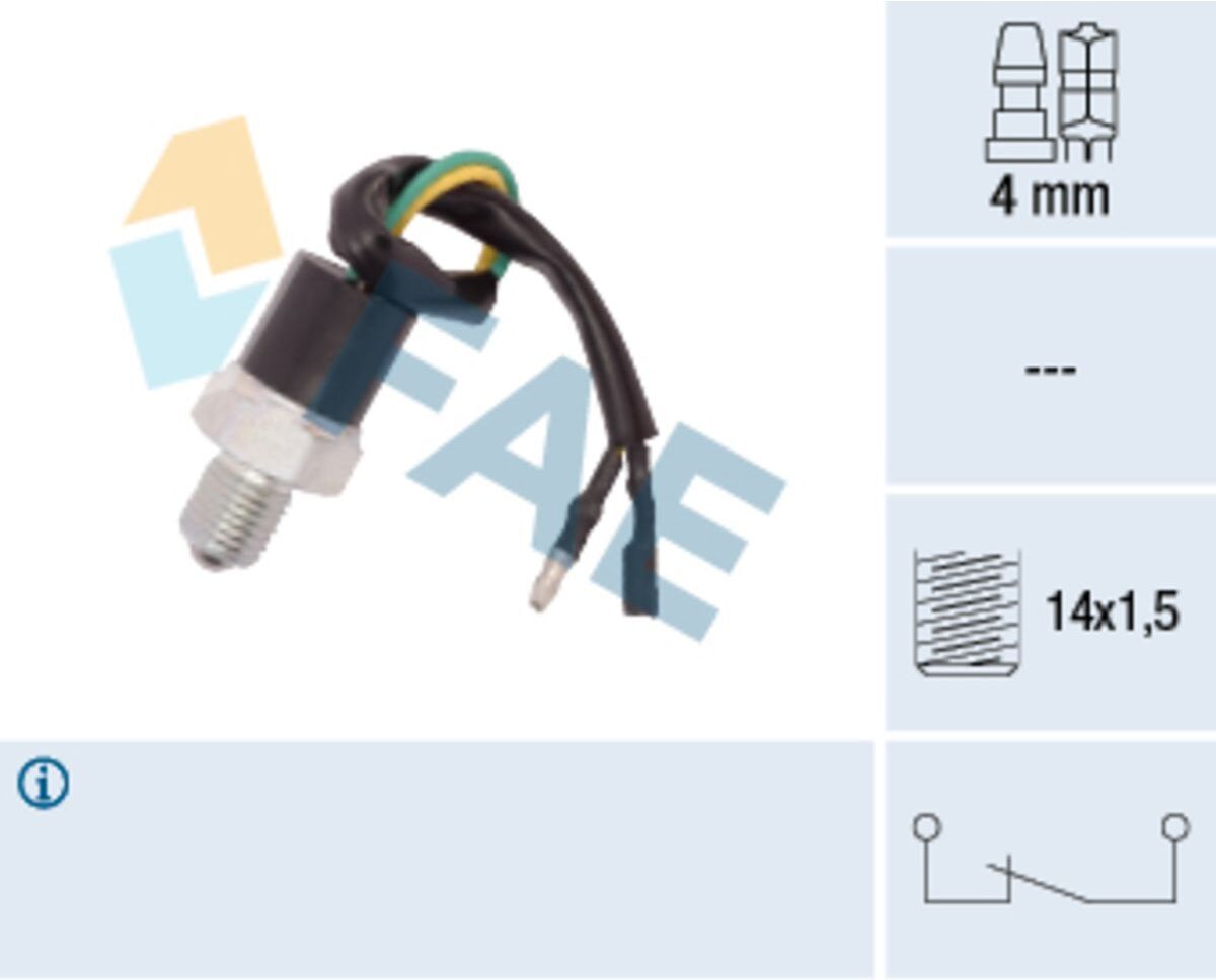 Interrupteur (feu de recul) FAE 41260