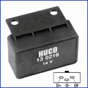 HÜCO Automotive GmbH Régulateur d’alternateur - Saab 900, 99, 90, Porsche 911, Volvo 240, 740, 360, 244, 264, 245, 340, 345, 242 - Publicité HÜCO Automotive GmbH Régulateur d’alternateur - Saab 900, 99, 90, Porsche 911, Volvo 240, 740, 360, 244, 264, 245, 340, 345, 242 - Publicité