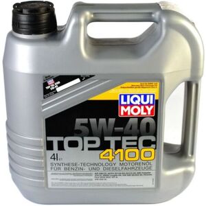 Huile moteur LIQUI MOLY P000322 TopTec 4100 5W40 4L - Publicité Huile moteur LIQUI MOLY P000322 TopTec 4100 5W40 4L - Publicité