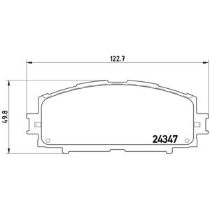 Kit de plaquettes de frein, frein à disque PRIME LINE BREMBO P 83 086 - Publicité Kit de plaquettes de frein, frein à disque PRIME LINE BREMBO P 83 086 - Publicité