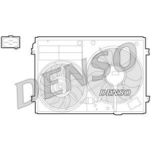 Moteur de Ventilateur DENSO DER32012 - Refroidissement du Radiateur - VW, Audi, Škoda, Seat - Publicité Moteur de Ventilateur DENSO DER32012 - Refroidissement du Radiateur - VW, Audi, Škoda, Seat - Publicité