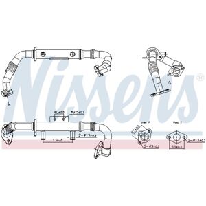 NISSENS 989428 Refroidisseur EGR - Nissan NP300 Navara, Pathfinder - Publicité NISSENS 989428 Refroidisseur EGR - Nissan NP300 Navara, Pathfinder - Publicité
