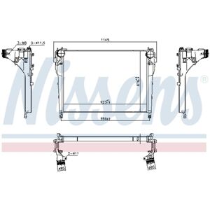 NISSENS 961218 Intercooler - Air-Air, Air-Eau, Sans Vanne EGR - Publicité NISSENS 961218 Intercooler - Air-Air, Air-Eau, Sans Vanne EGR - Publicité