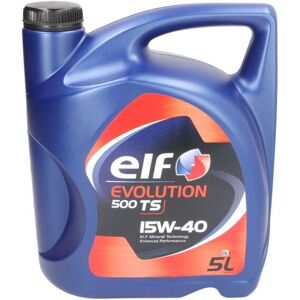 Huile moteur ELF 2213879 Evolution 500 TS 15W40 5L - Publicité Huile moteur ELF 2213879 Evolution 500 TS 15W40 5L - Publicité